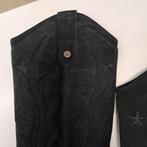 Josh V cowboy laarzen zwart echt suede (+vlek) 37 nr 50093, Josh V, Hoge laarzen, ., Zwart