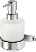 Haceka Ixi - Zeepdispenser Geborsteld RVS, Huis en Inrichting, Badkamer | Badtextiel en Accessoires, Ophalen, Overige kleuren