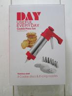 Cookie Press Set RVS, Ophalen of Verzenden, Zo goed als nieuw