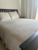 Double bed 160* 200 + Bed slat / Tweepersoonsbed, Ophalen, Tweepersoons, Zo goed als nieuw, 200 cm