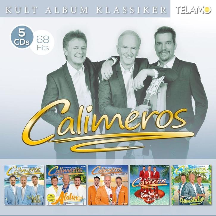 Calimeros - Kult Album Klassiker - 5 CDs, Cd's en Dvd's, Cd's | Schlagers, Nieuw in verpakking, Verzenden