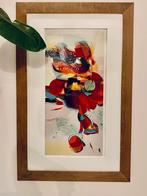 Zeefdruk Pieter Vermeulen ‘dol dansend’, Antiek en Kunst, Kunst | Litho's en Zeefdrukken, Ophalen of Verzenden