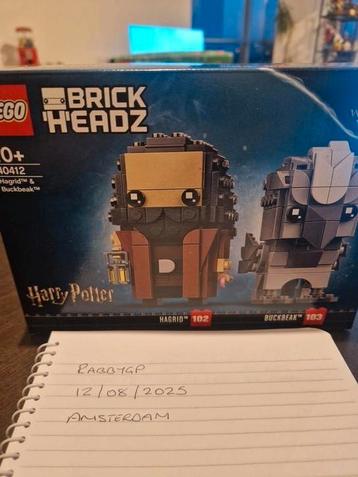 Hagrid and Buckbeak Brickheadz 40412 beschikbaar voor biedingen
