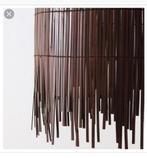 Bamboe Hanglamp Bruin, Huis en Inrichting, Lampen | Hanglampen, Ophalen of Verzenden, Zo goed als nieuw, Hout, 50 tot 75 cm