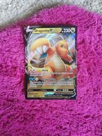 Dragonite V Pokémon kaart mega, Ophalen, Zo goed als nieuw, Losse kaart