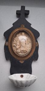 Antiek wijwaterbakje 19e eeuw 2 stuks, Antiek en Kunst, Ophalen of Verzenden