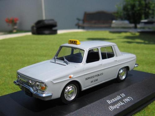 79878: Renault 10 - Bogota Taxi - 1967 - Atlas 1:43, Hobby en Vrije tijd, Modelauto's | 1:43, Nieuw, Auto, Overige merken, Ophalen of Verzenden