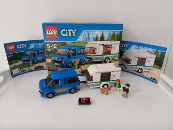 Lego City 60117 Van and Caravan / auto met caravan beschikbaar voor biedingen