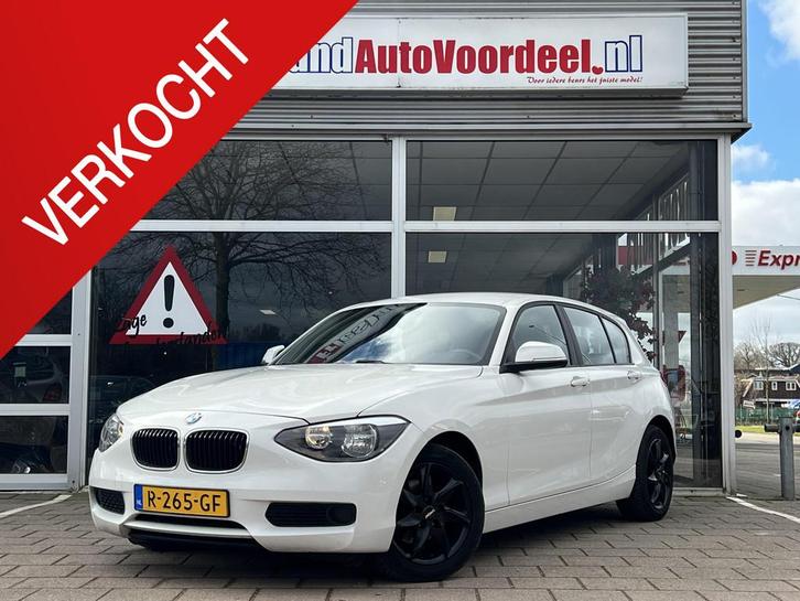 BMW 1-serie 114i EDE 5 deurs / Airco / PDC / 2012, Auto's, BMW, Bedrijf, 1-Serie, ABS, Airbags, Airconditioning, Alarm, Boordcomputer