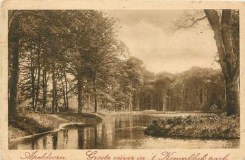 (388-474-043) Apeldoorn Groote Vijver in t Koninklijk Park beschikbaar voor biedingen