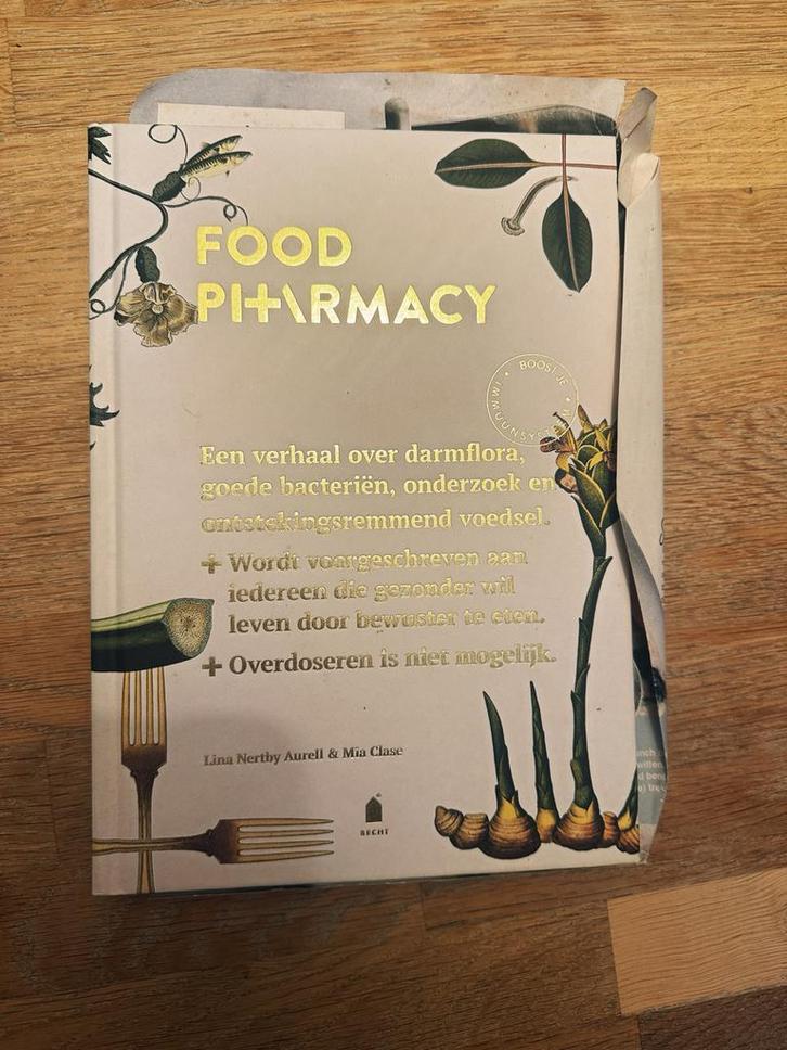 Food Pharmacy - kookboek, Boeken, Gezondheid, Dieet en Voeding, Gelezen, Dieet en Voeding, Ophalen of Verzenden
