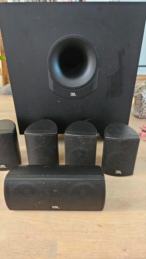 JBL speakers en passieve woofer, Audio, Tv en Foto, Home Cinema-sets, Zo goed als nieuw, Overige spelers, Soundbar, Overige merken