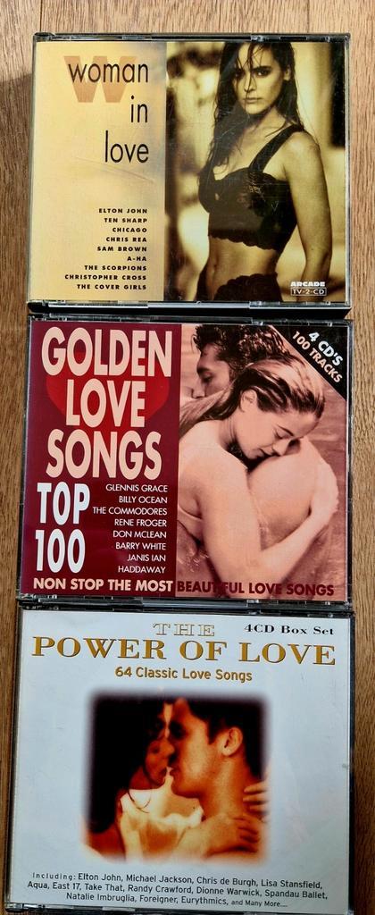 10 Cd's met hits/lovesongs jr 70 en 80,, Cd's en Dvd's, Cd's | Verzamelalbums, Zo goed als nieuw, Pop, Ophalen of Verzenden