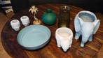 Diverse woonaccessoires, vazen schaal, plantenpot, Huis en Inrichting, Ophalen of Verzenden, Zo goed als nieuw