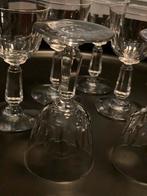 6 Geslepen Oude Glaasjes, Antiek en Kunst, Ophalen of Verzenden