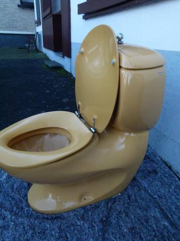 vintage toilet space age Luigi Colani V&B 70er Curry beschikbaar voor biedingen
