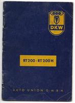 DKW RT200 RT200 H Betriebsanleitung 1957 (5956z), Motoren, Ophalen of Verzenden, Overige merken