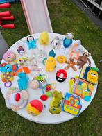 Baby Knuffel Knuffeldoekje babyboek Speelgoed, Ophalen of Verzenden, Gebruikt, Rammelaar, Met geluid
