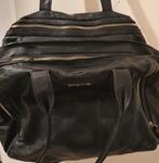 Cromia Leren Damestas - Veel Ruimte!, Ophalen, Zo goed als nieuw, Zwart, Handtas