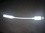 Iphone 3,5 mm hoofdtelefoonaansluitingadapter, Computers en Software, Pc- en Netwerkkabels, Ophalen of Verzenden, Zo goed als nieuw