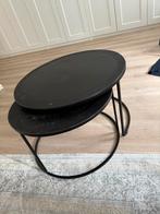 Salontafel, Huis en Inrichting, Gebruikt, 50 tot 100 cm, Rond, Metaal