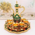 Marokkaanse theeset - theepot - theeservies, Huis en Inrichting, Woonaccessoires | Dienbladen, Ophalen of Verzenden, Nieuw