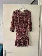 Fleurige jurk bordeaux van BASH, Kleding | Dames, Jurken, Ophalen of Verzenden, Zo goed als nieuw, Maat 36 (S), Boven de knie