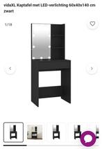 Kaptafel met verlichting, Ophalen, 50 tot 100 cm, Zo goed als nieuw, Minder dan 100 cm