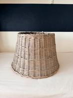 Grote rieten lampenkap - 65cm doorsnede, Ophalen, 25 tot 50 cm, Beige, Rond