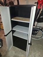 Kunststof opbergkast met planken, 100 tot 150 cm, Ophalen of Verzenden, Modern, 25 tot 50 cm