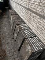 80 Witte Grindtegels 40x60cm, Tuin en Terras, Tegels en Klinkers, Ophalen, Gebruikt, 10 m² of meer, Beton