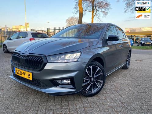 Skoda FABIA 1.0 TSI Monte Carlo Cruise CarPlay Tel Navi, Auto's, Skoda, Bedrijf, Te koop, Fabia, ABS, Achteruitrijcamera, Adaptive Cruise Control