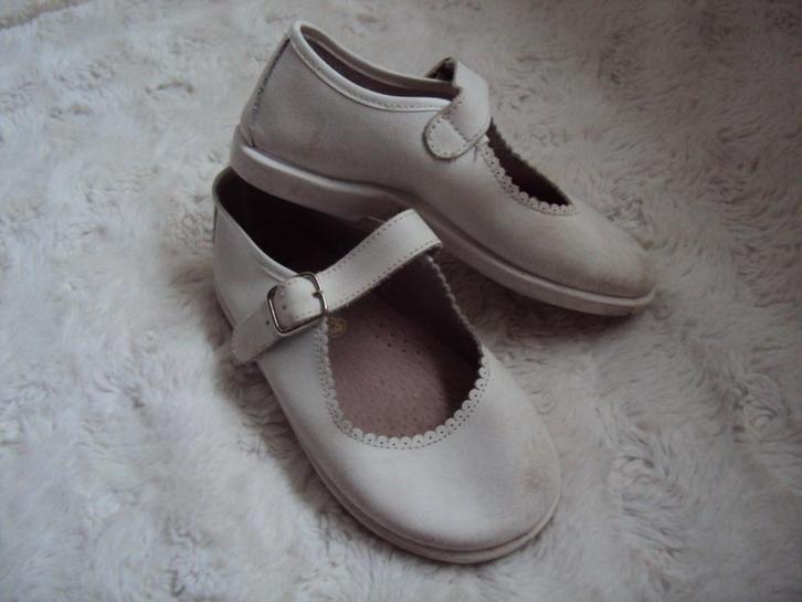 Ballerina's wit schulprand maat 27 meisje, Kinderen en Baby's, Kinderkleding | Schoenen en Sokken, Gebruikt, Schoenen, Meisje