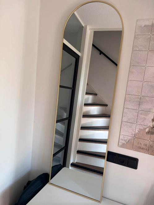Spiegel met een kleine barst, Huis en Inrichting, Woonaccessoires | Spiegels, Zo goed als nieuw, 100 tot 150 cm, Rechthoekig, Ophalen