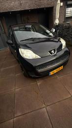 Peugeot 107 1.0 12V 3DR 2-TRONIC 2012 Zwart in goede staat!, Auto's, Stof, 4 stoelen, Origineel Nederlands, Grijs