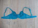 * Aqua blauwe beugel bh met kant en strik 80 d *, Ophalen of Verzenden, Blauw, BH