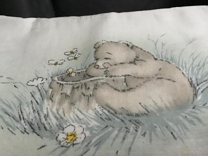 Hemeltje en lakentjes voor ledikantje en bijpassend gordijn, Kinderen en Baby's, Babywiegjes en Ledikanten, Zo goed als nieuw