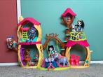 Enchantimals jungle huis met meubels en 6 poppetjes, Ophalen of Verzenden, Zo goed als nieuw