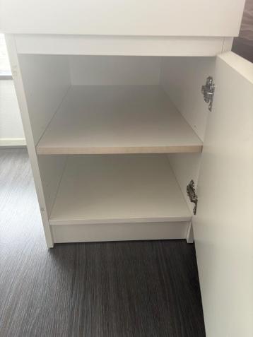 Ikea bureau Malm wit 140x65cm - afbeelding 3