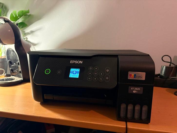 Epson EcoTank 2820, Computers en Software, Printers, Gebruikt, All-in-one, Inkjetprinter, Kleur printen, Draadloos, Ophalen of Verzenden