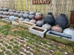 Oude hardstenen troggen, Ophalen, Gebruikt, Hardsteen, Waterornament