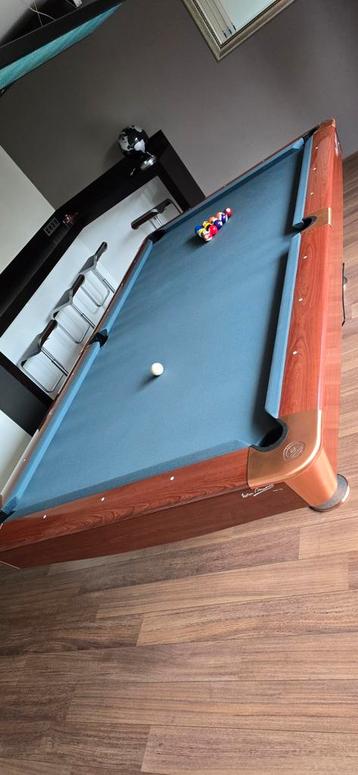 Buffalo pooltafel type Pro-II Pool Table 9 ft bruin beschikbaar voor biedingen