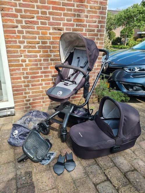 Zeer complete Easywalker Harvey met meerijdplankje, Kinderen en Baby's, Kinderwagens en Combinaties, Gebruikt, Combiwagen, Overige merken