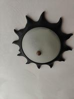 Zon lamp plafonnière / wandlamp E14, Huis en Inrichting, Lampen | Plafondlampen, Ophalen, Gebruikt, Glas, Retro