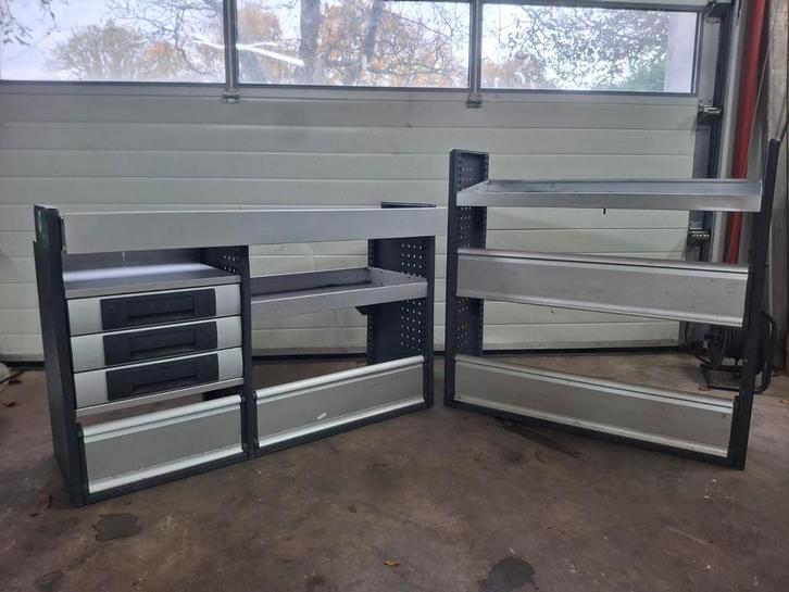 Te koop nette set Bott bedrijfswagen inrichting, Caravans en Kamperen, Windschermen, Gebruikt, Uittrekbaar, Ophalen