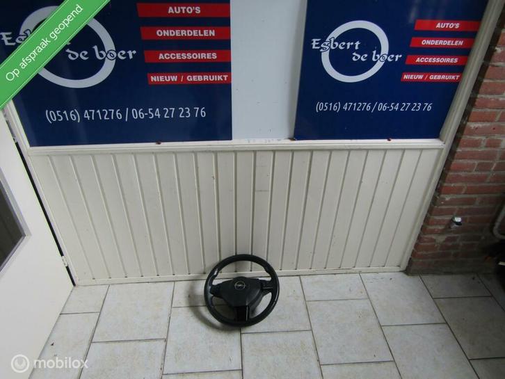 luxe stuur irmscher opel vectra c met airbag met bediening, Auto-onderdelen, Besturing, Opel, Gebruikt, Ophalen of Verzenden