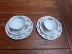 2 porseleinen ontbijtsetjes, Bavaria Wunsiedel, Ophalen of Verzenden