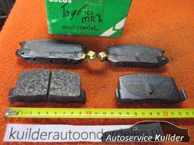 Remblokken achter Toyota MR2 BP1334 Lucas gdb384   044661702, Auto-onderdelen, Remmen en Aandrijving, Toyota, Nieuw, Ophalen of Verzenden