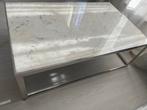 Marmeren Salontafel Atlas Interiors, Huis en Inrichting, Tafels | Salontafels, Ophalen, 100 tot 150 cm, 50 tot 100 cm, Zo goed als nieuw