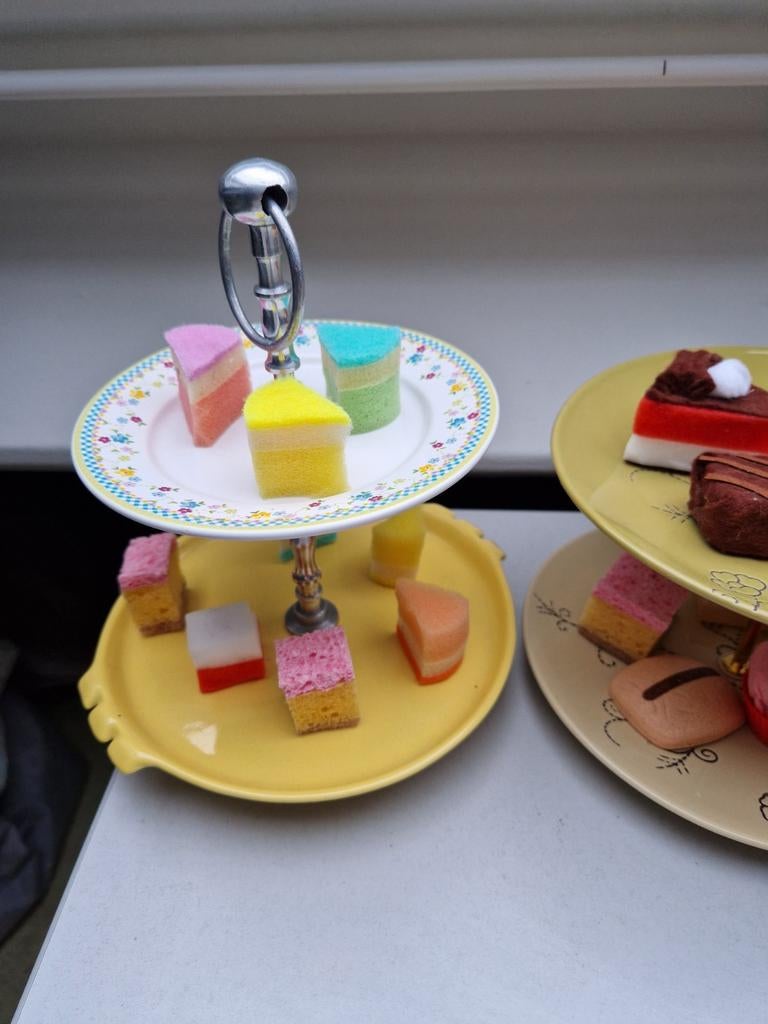 Vrolijke Paas Etagère, Huis en Inrichting, Woonaccessoires | Etagères, Ophalen, Zo goed als nieuw